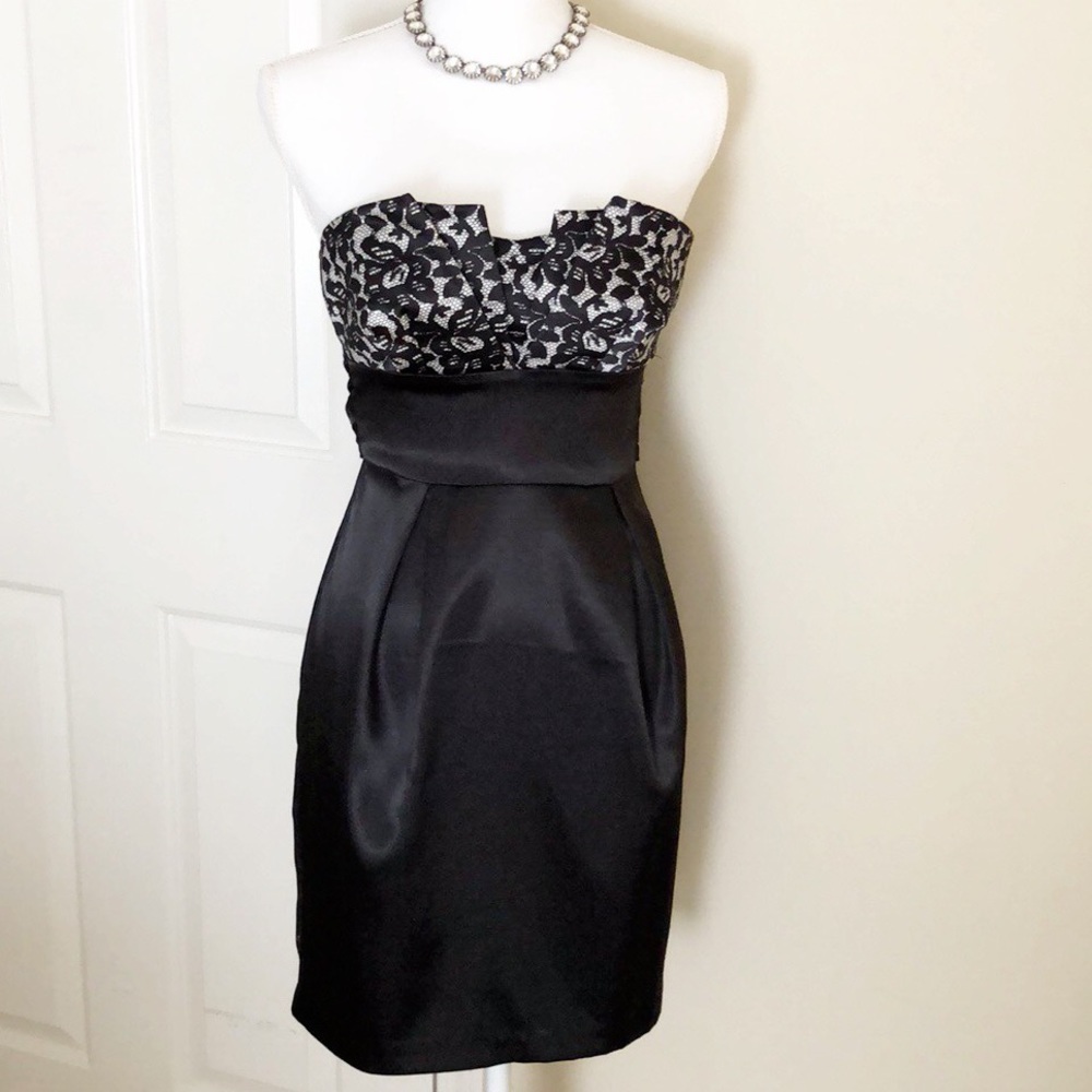 Strapless Cocktail Dress